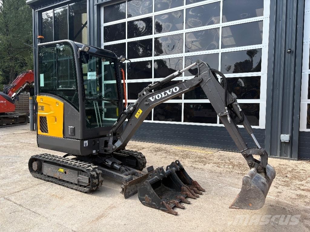 Volvo EC 18 E Mini kotrók < 7t