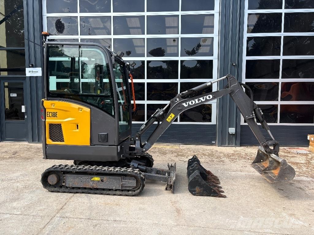 Volvo EC 18 E Mini kotrók < 7t