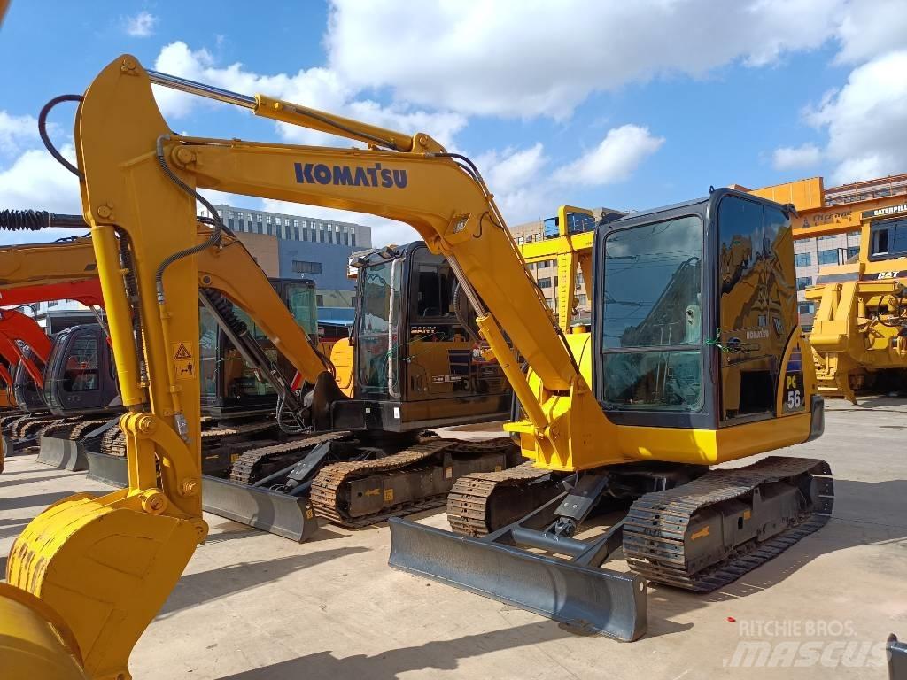 Komatsu PC 56 Mini kotrók < 7t