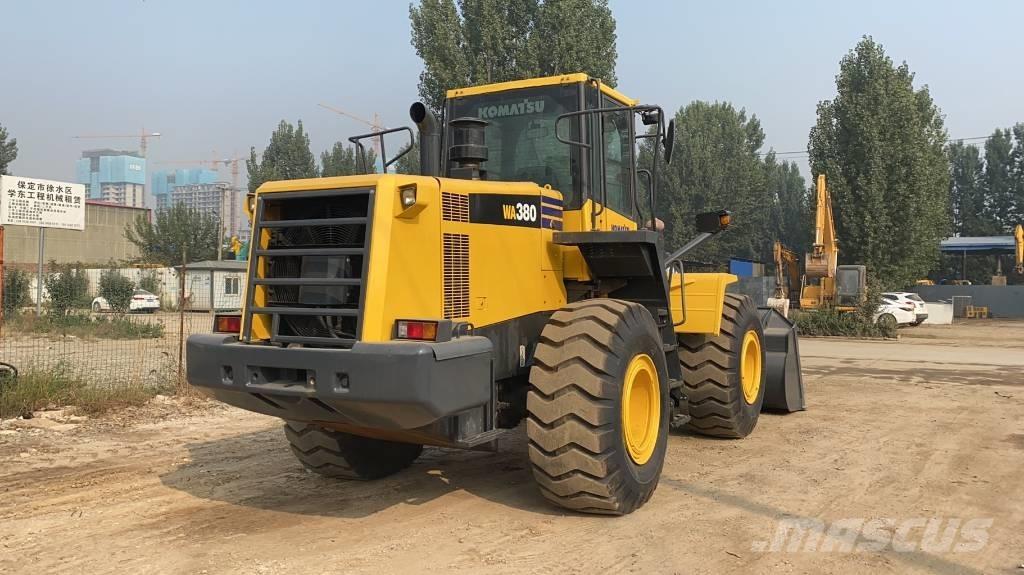 Komatsu WA 380-6 Gumikerekes homlokrakodók
