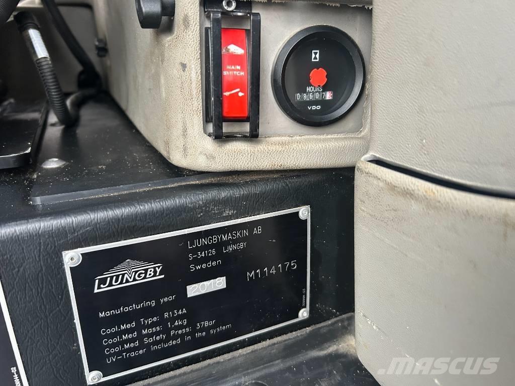 Ljungby L 18 Gumikerekes homlokrakodók