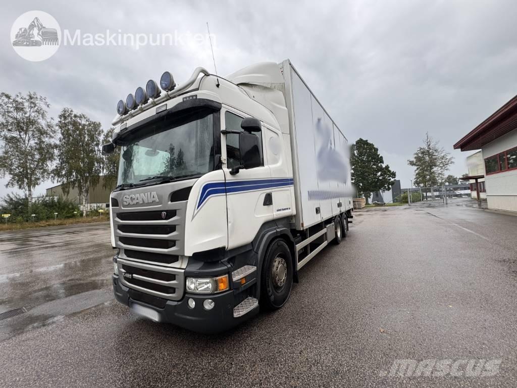 Scania R 490 Dobozos teherautók
