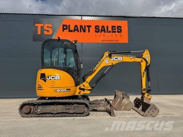 JCB 8025 ZTS Mini kotrók < 7t