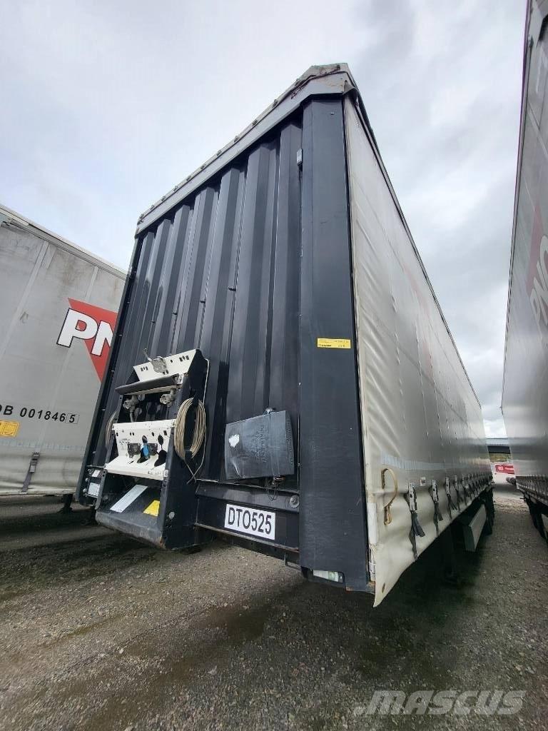 Krone CURTAIN HEAVY Elhúzható ponyvás félpótkocsik