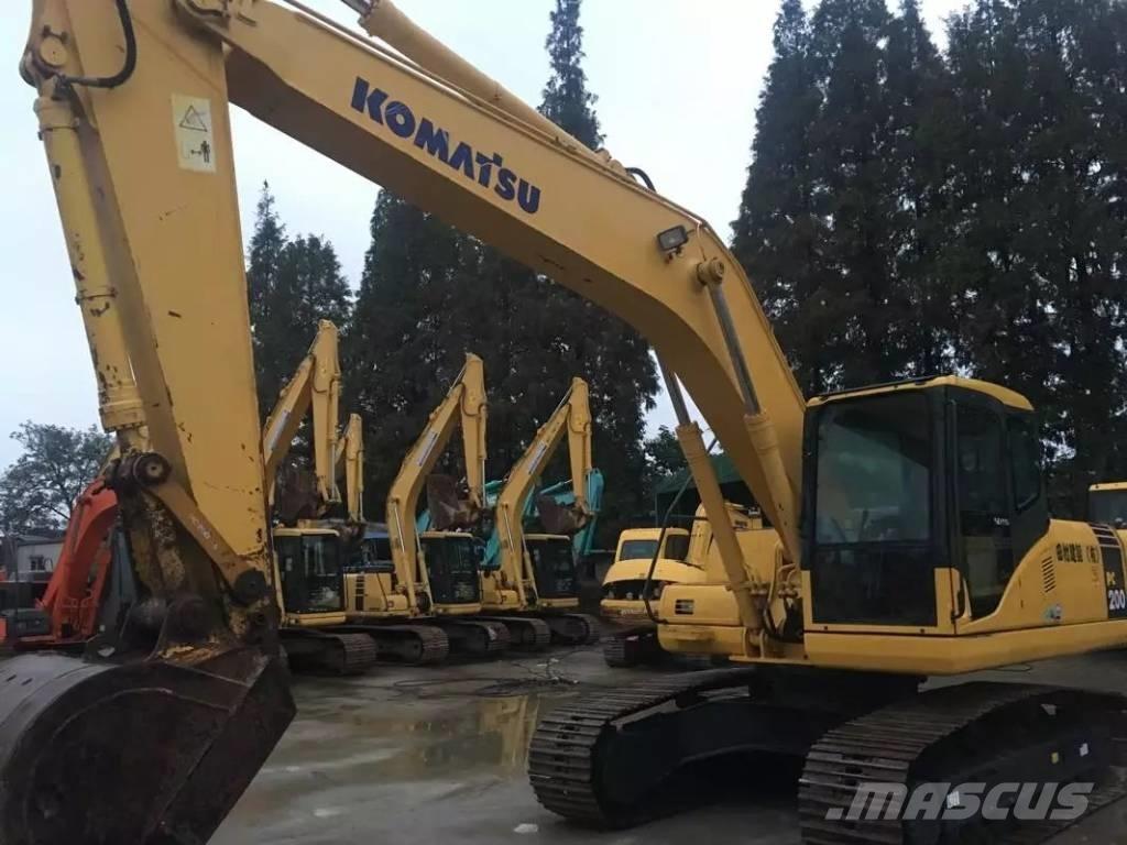 Komatsu pc200-7 Lánctalpas kotrók