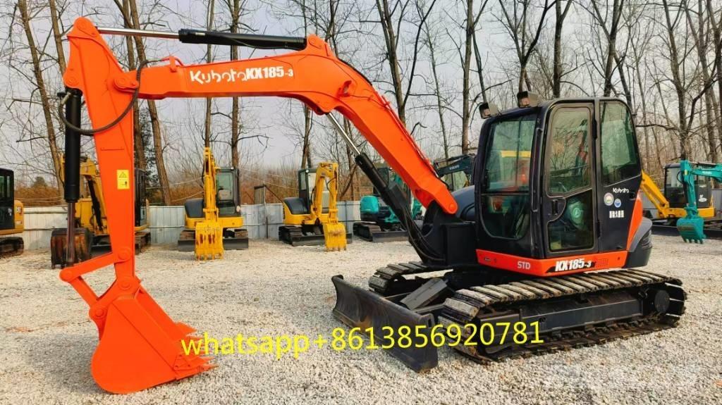 Kubota KX 185 Közepes (midi) kotrók 7 t - 12 t