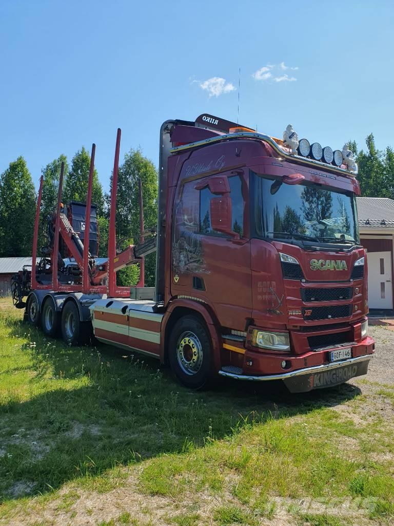 Scania R 650 Rönkszállító teherautók