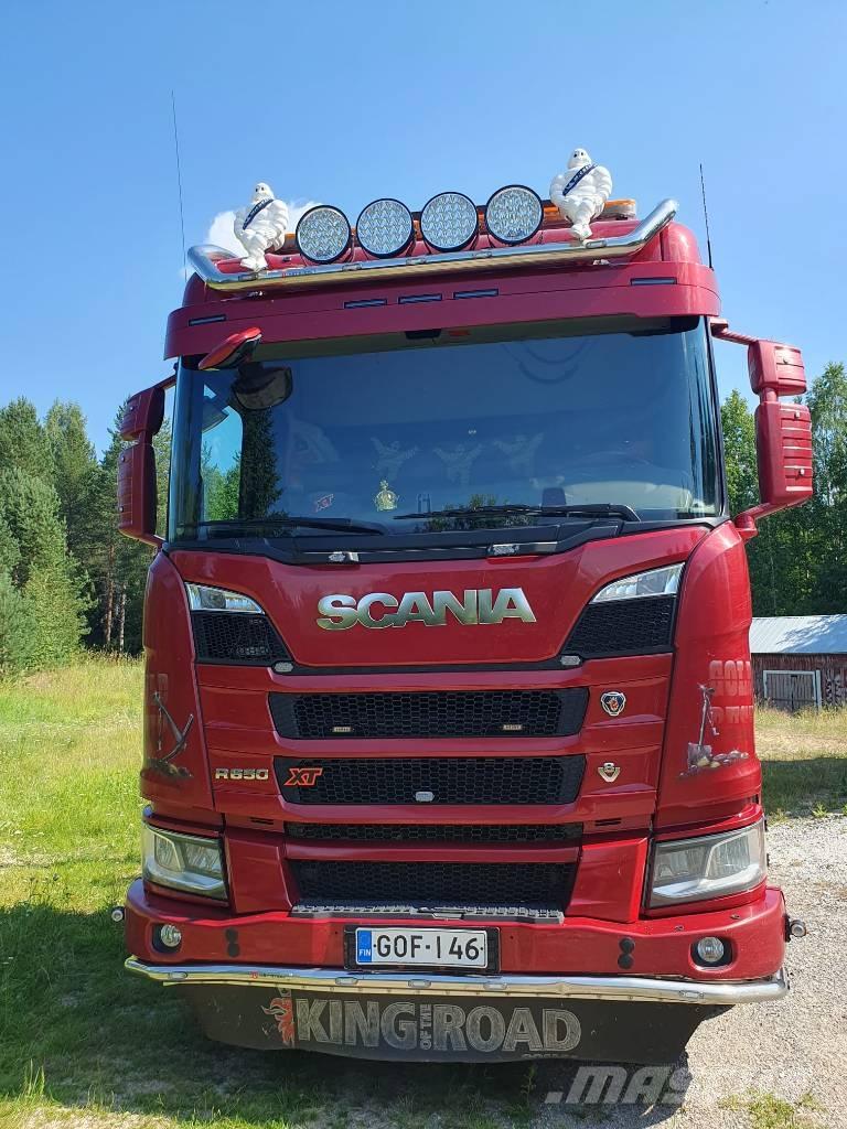 Scania R 650 Rönkszállító teherautók