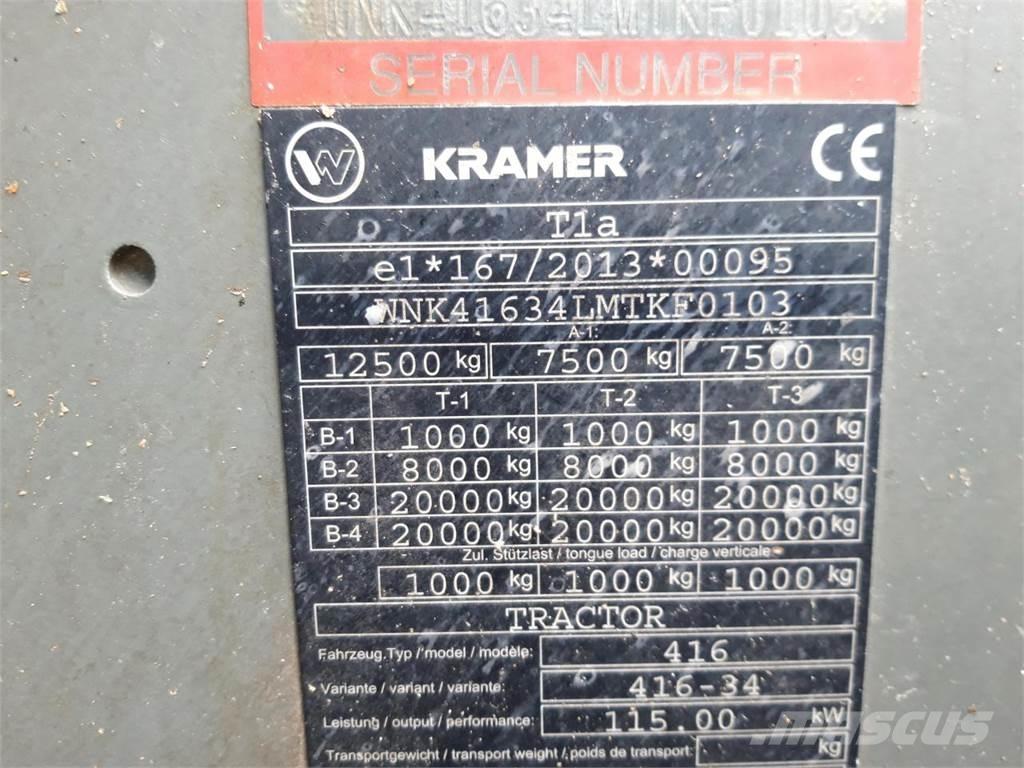 Kramer KT557 Teleszkópos mezőgazdasági rakodók