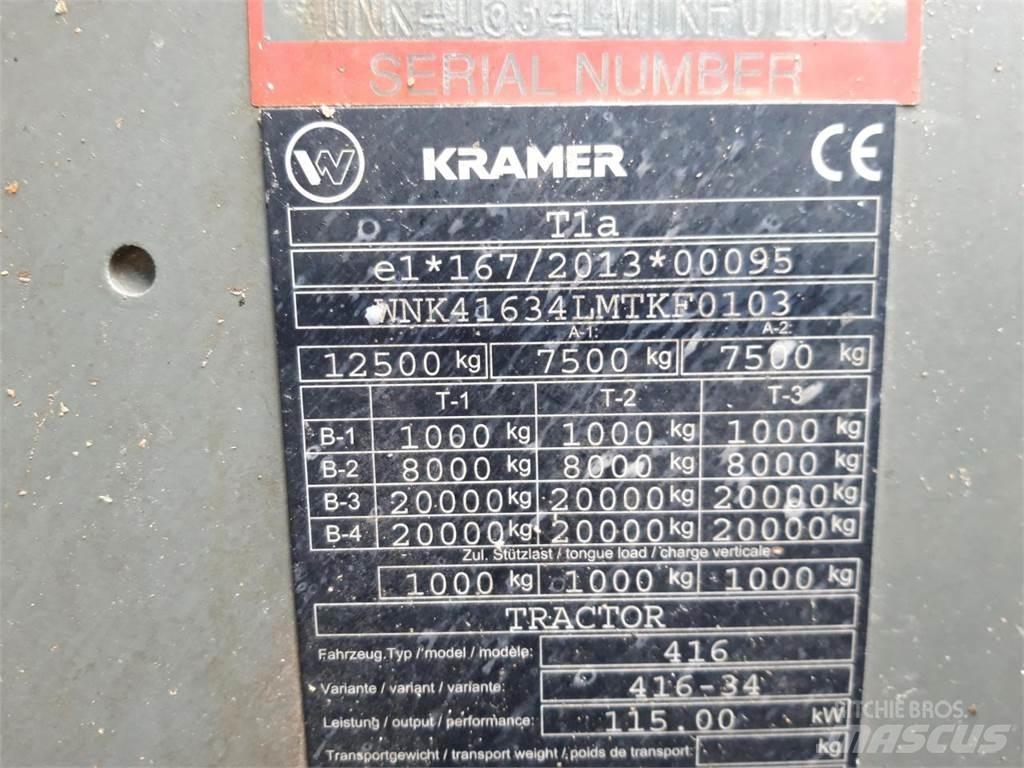 Kramer KT557 Teleszkópos mezőgazdasági rakodók