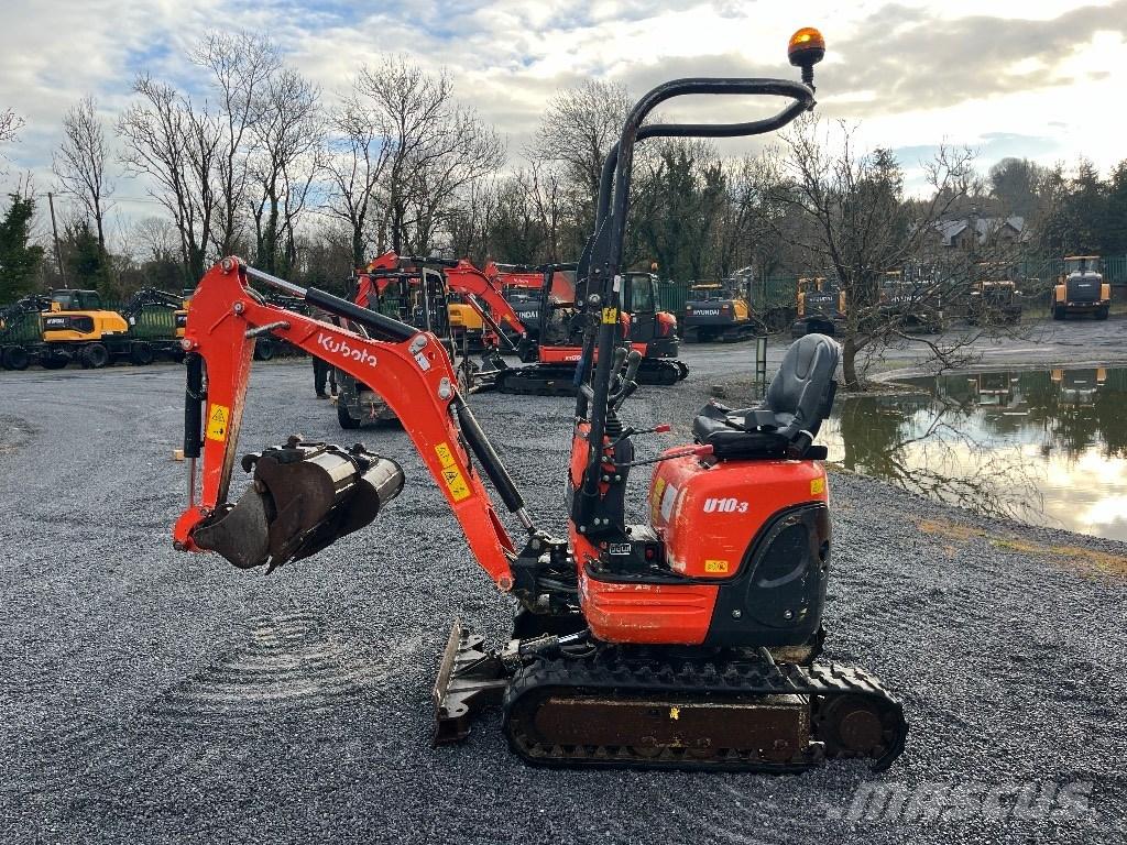 Kubota U10-3 Mini kotrók < 7t