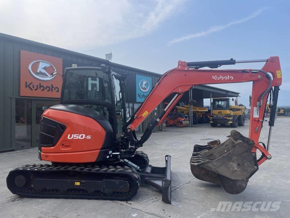 Kubota U 50-5 Mini kotrók < 7t