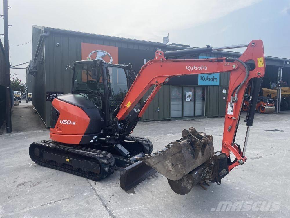 Kubota U 50-5 Mini kotrók < 7t