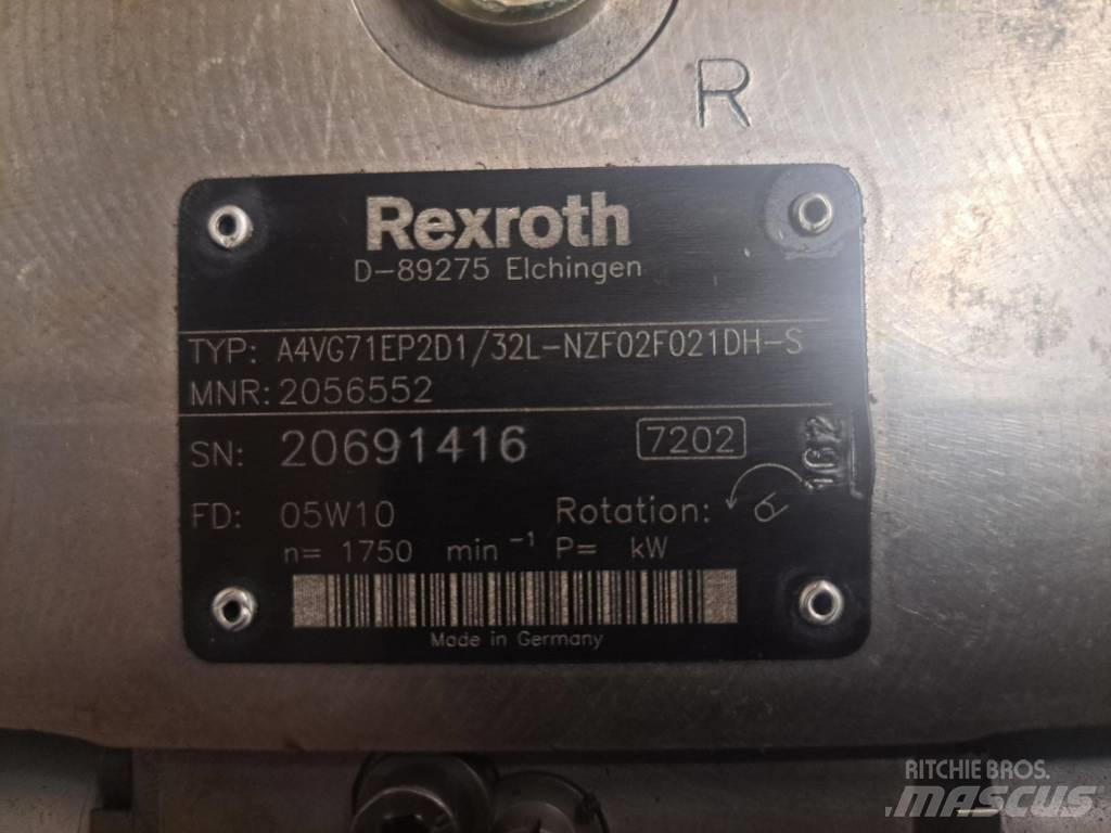 Rexroth A4VG71 EP2D1 Hidraulika
