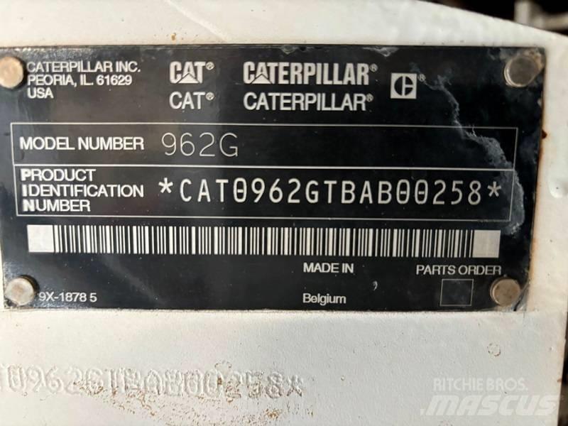 CAT 962 G Gumikerekes homlokrakodók