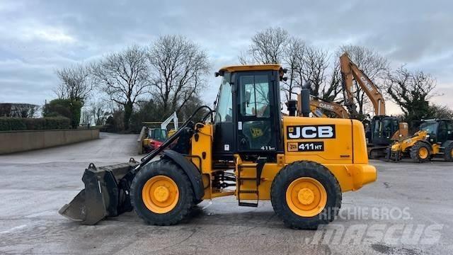 JCB 411 Gumikerekes homlokrakodók