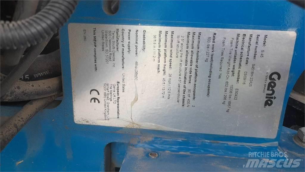 Genie S45 Teleszkópos emelők