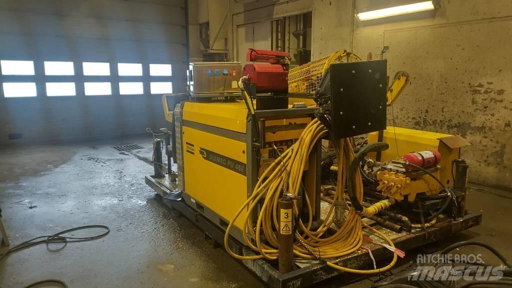 Atlas Copco U4 Földalatti injektáló gépek