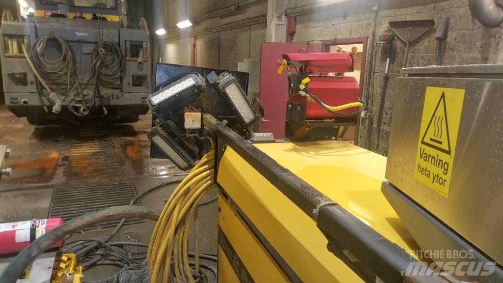 Atlas Copco U4 Földalatti injektáló gépek