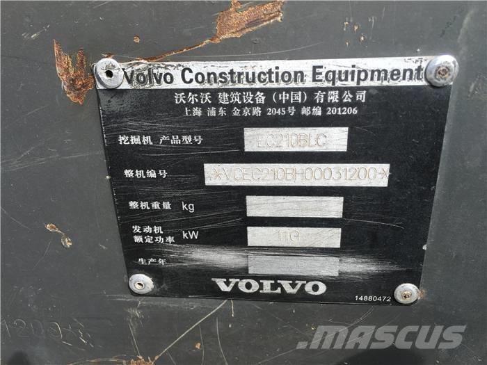 Volvo EC 210 B LC Lánctalpas kotrók
