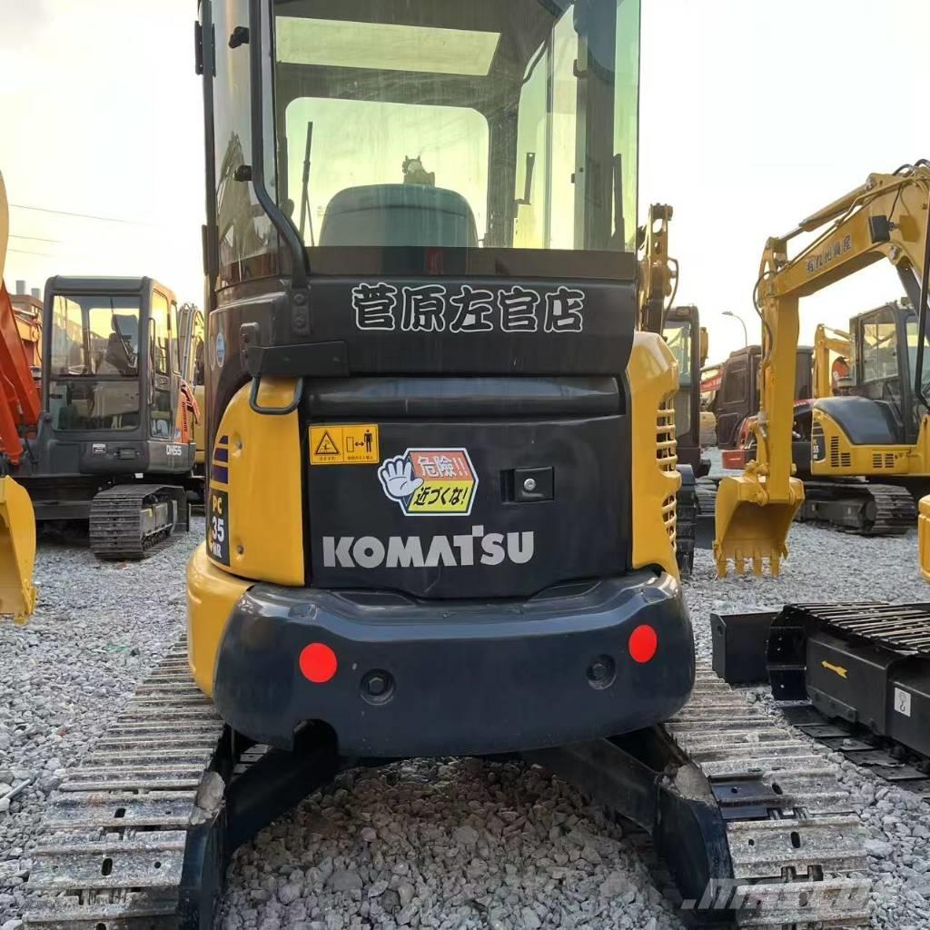 Komatsu PC 35 MR Mini kotrók < 7t