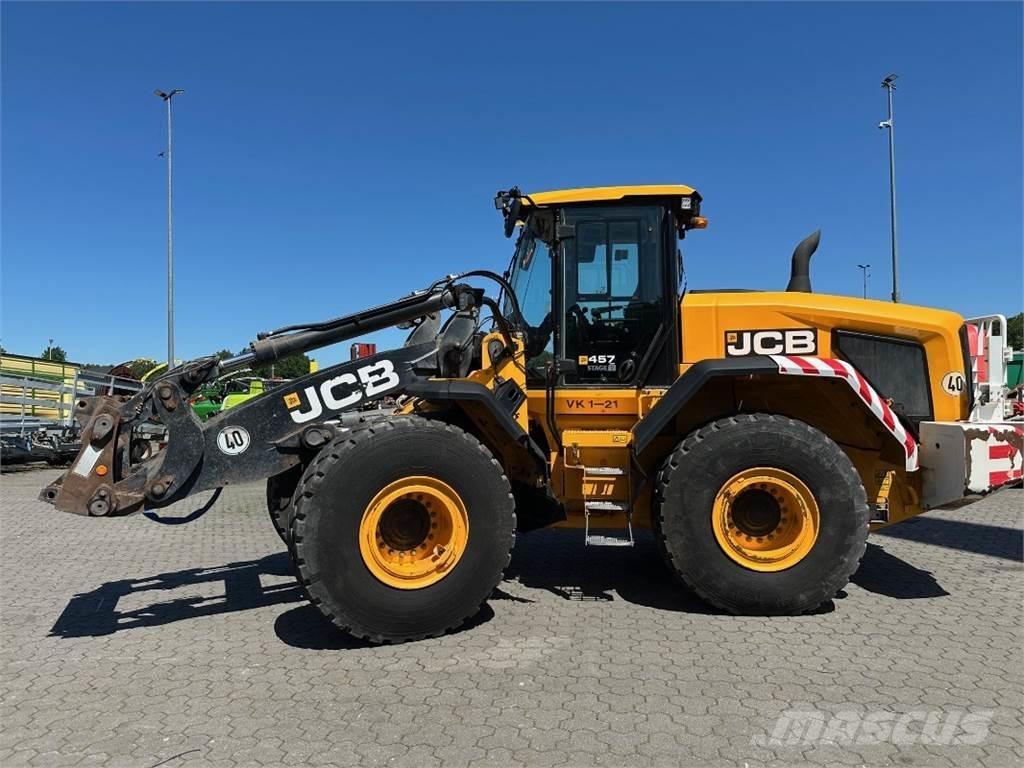 JCB 457 Agri Gumikerekes homlokrakodók