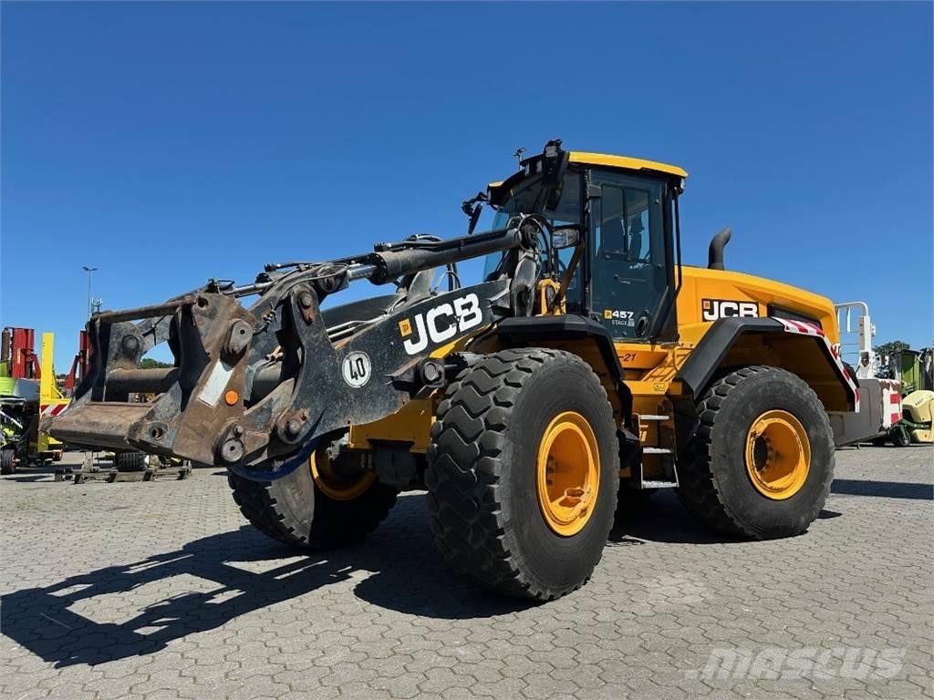 JCB 457 Agri Gumikerekes homlokrakodók