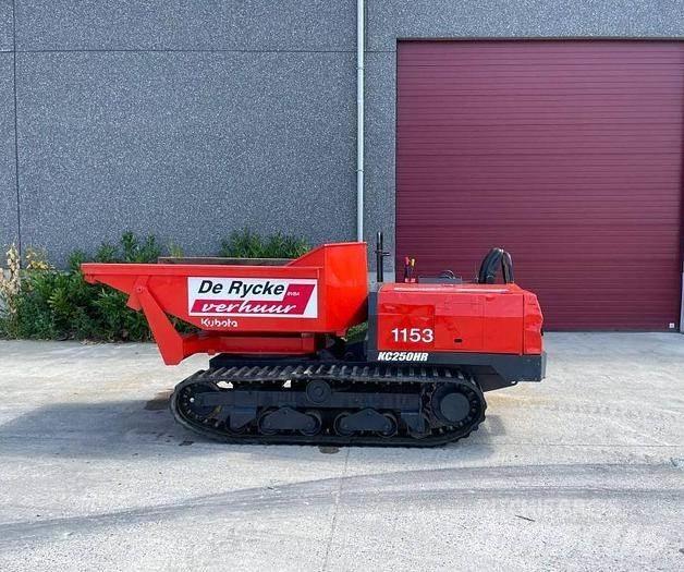 Kubota KC250HR Lánctalpas dömperek