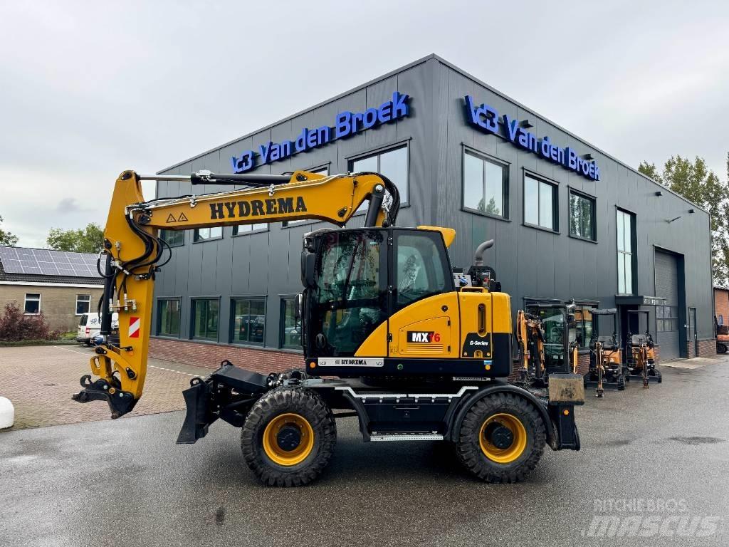 Hydrema MX16G Gumikerekes kotrók