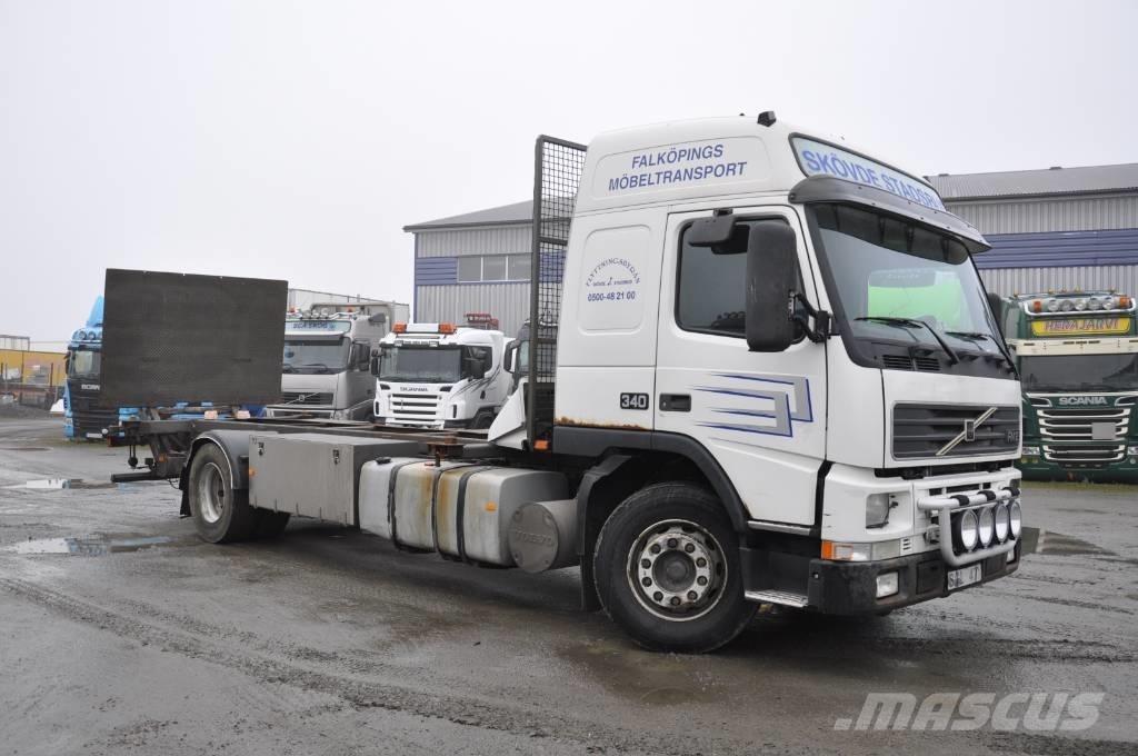 Volvo FM12 380 4X2 Konténer keretes / Konténeres teherautók