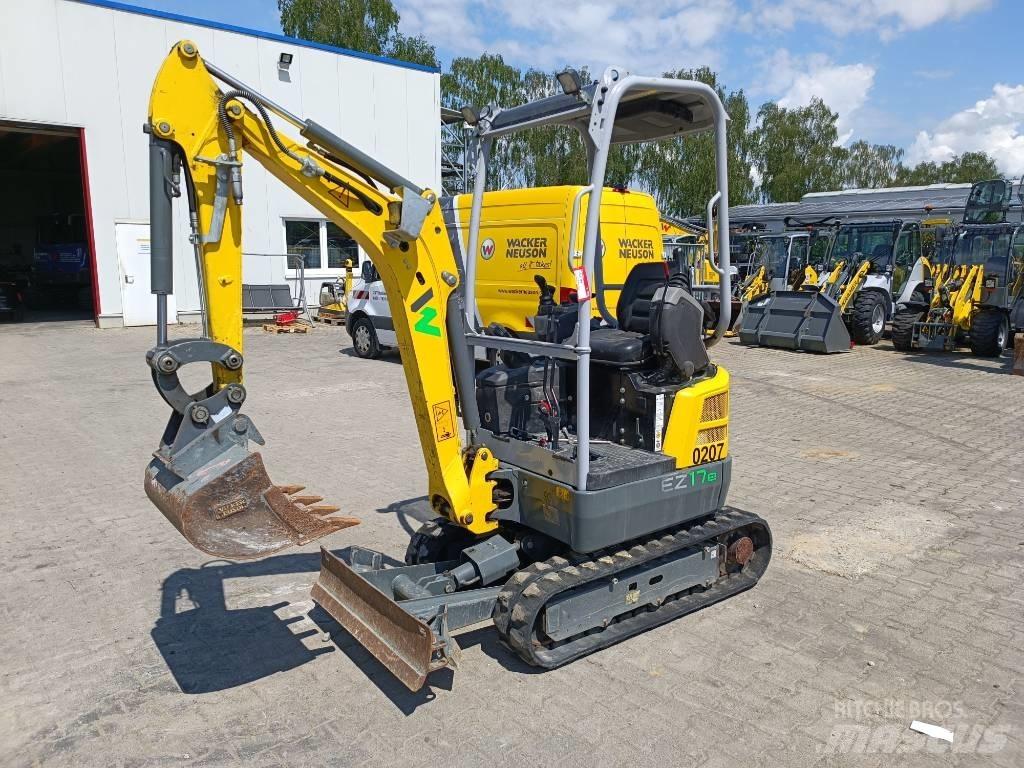Wacker Neuson Ez17e Lánctalpas kotrók
