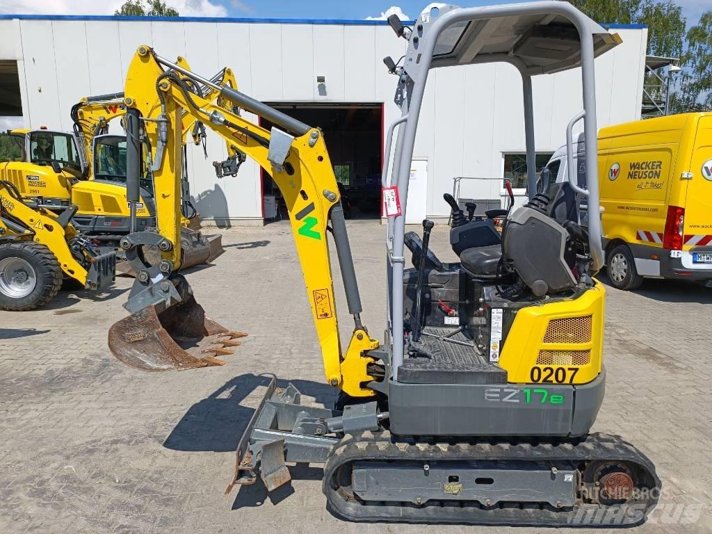 Wacker Neuson Ez17e Lánctalpas kotrók