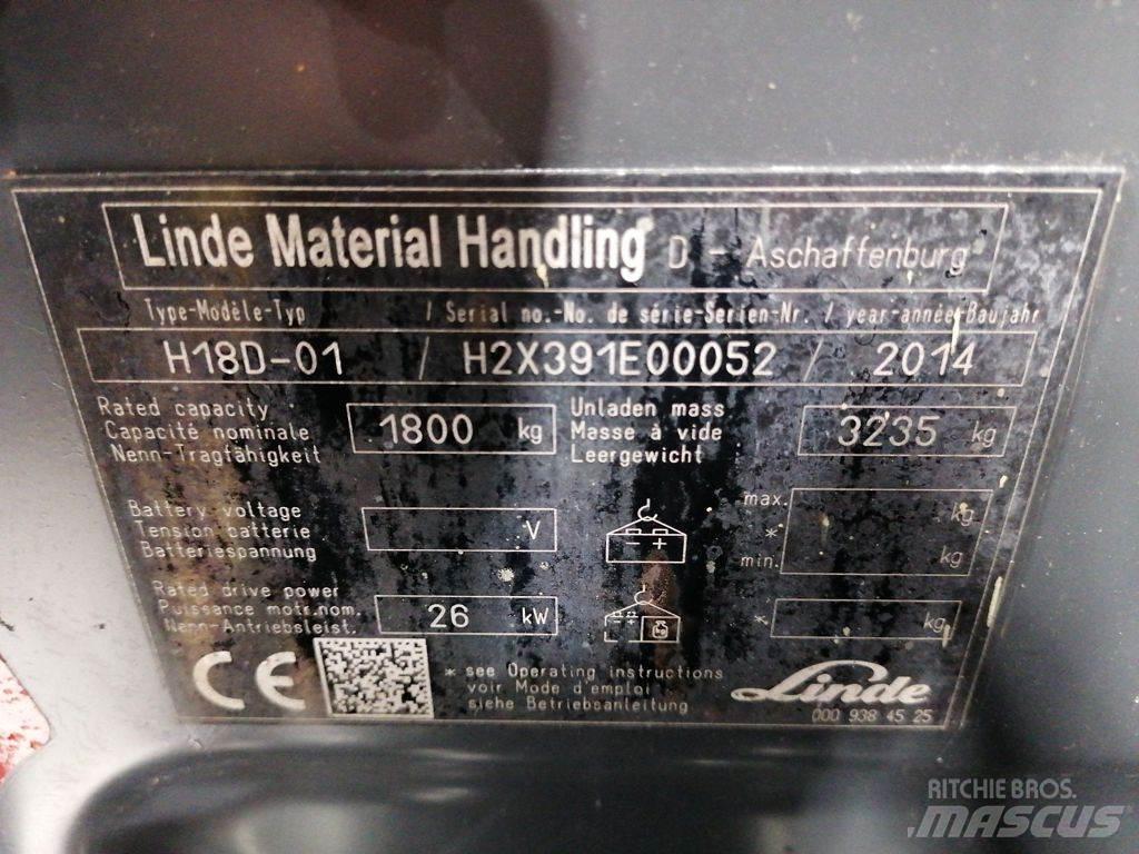 Linde H18D-01 Dízel targoncák