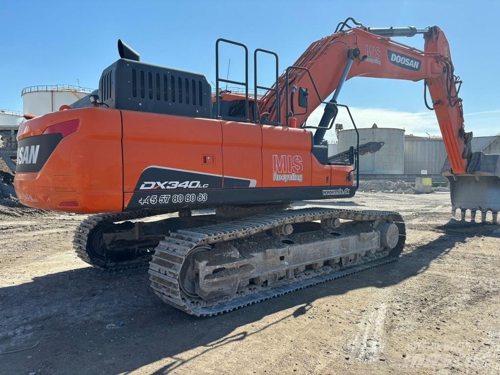 Doosan 340 DX 340 Lánctalpas kotrók