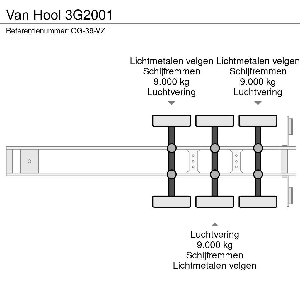 Van Hool 3G2001 Tartályos félpótkocsik