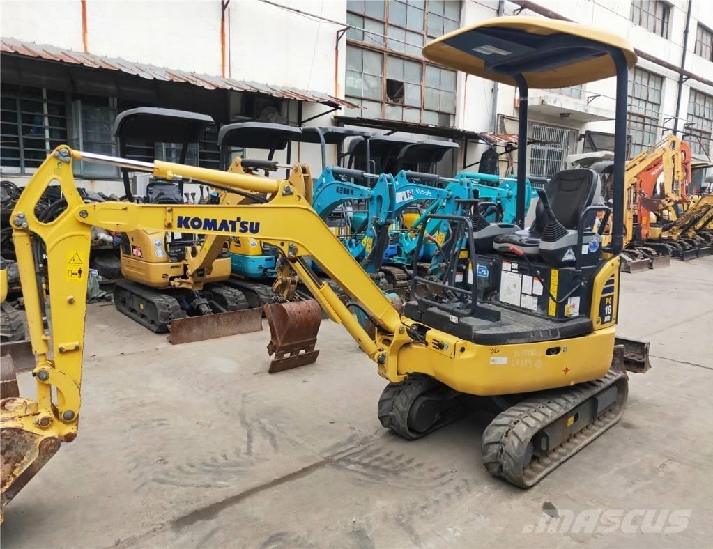 Komatsu PC18MR-3 Mini kotrók < 7t