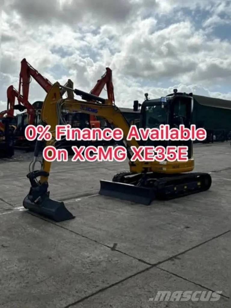 XCMG XE35E Mini kotrók < 7t