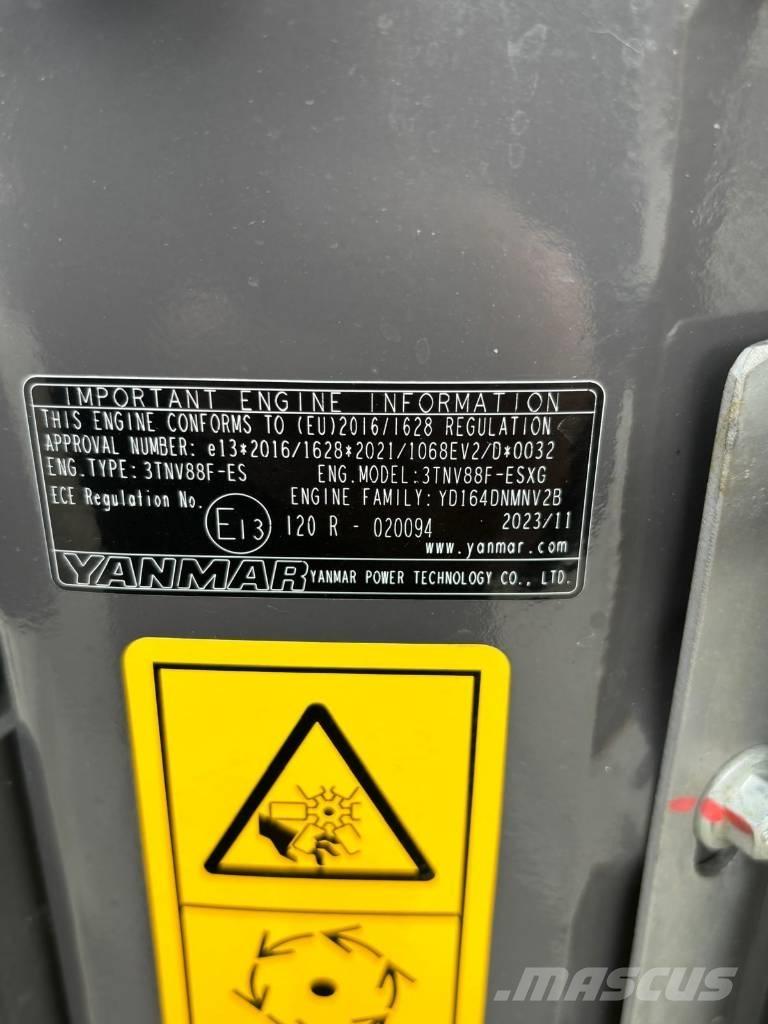 XCMG XE35E Mini kotrók < 7t