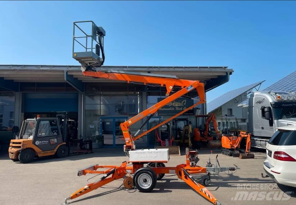 Niftylift 120 TAC Pótkocsira szerelt emelők és állványok