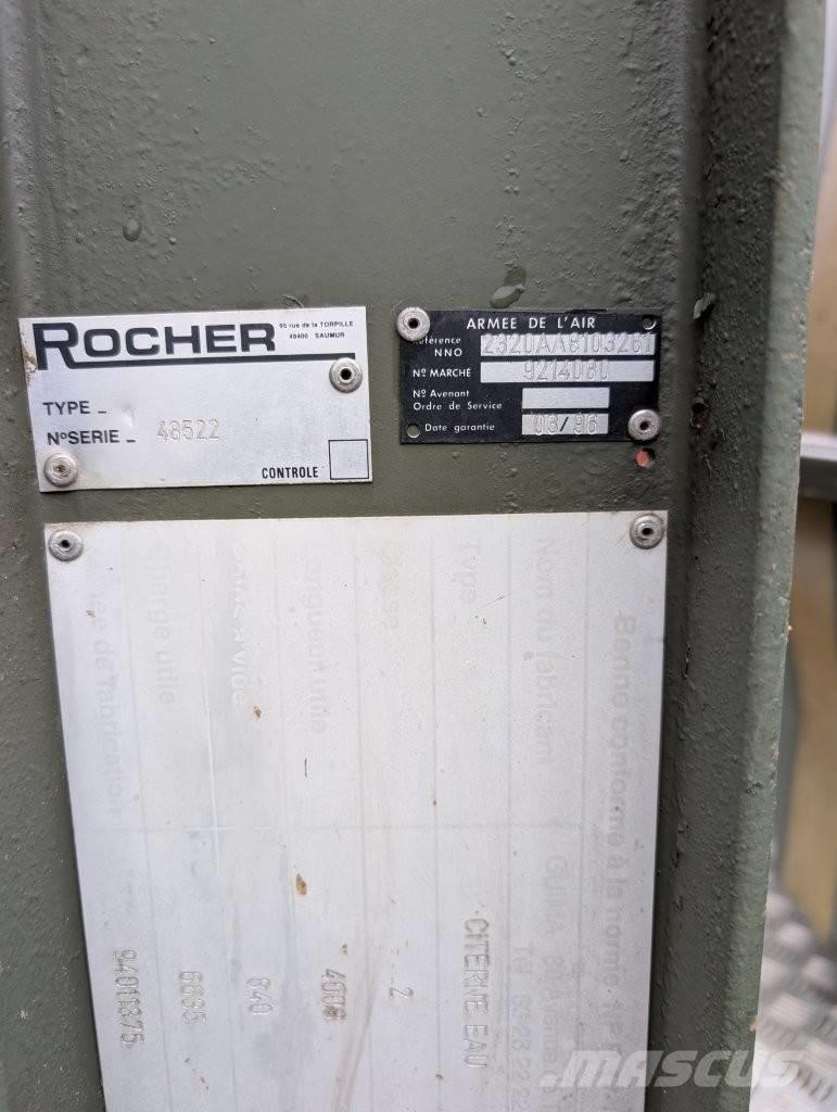  Rocher Citerne Tartályos pótkocsik