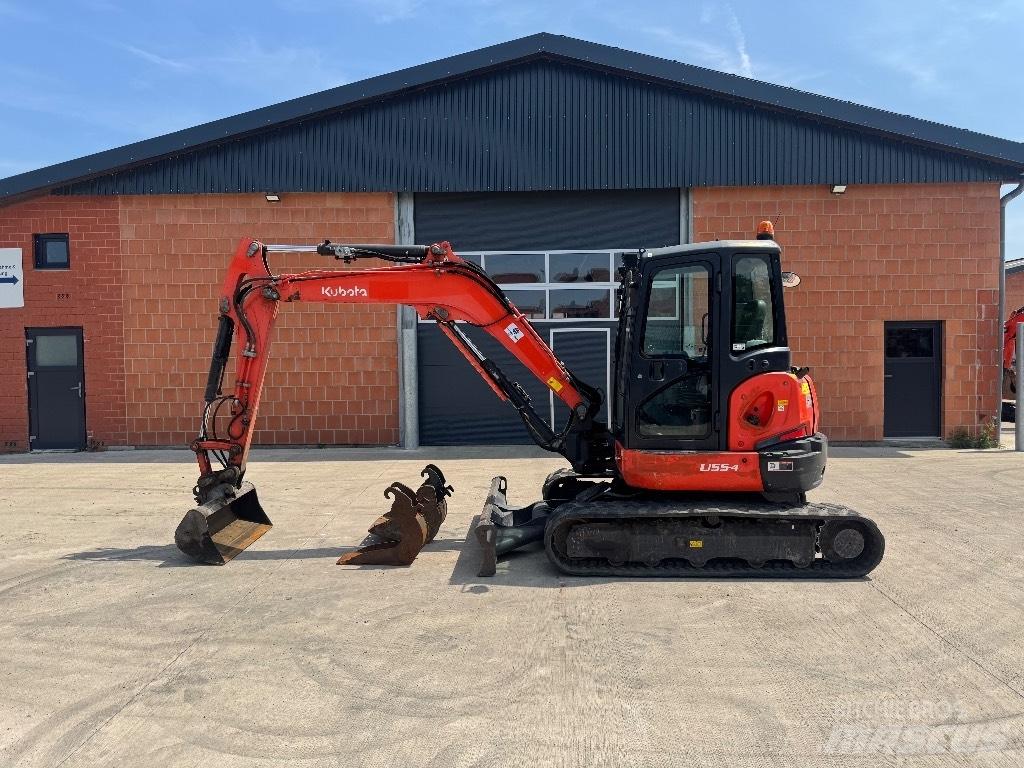 Kubota U 55-4 Mini kotrók < 7t
