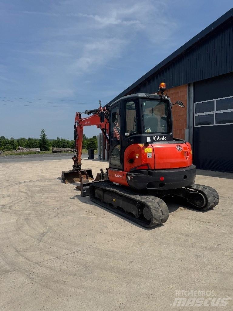 Kubota U 55-4 Mini kotrók < 7t