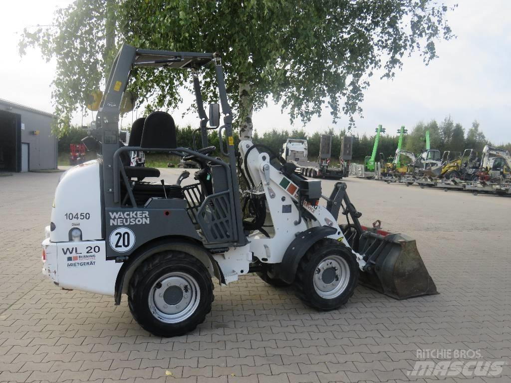 Wacker Neuson WL 20 Gumikerekes homlokrakodók