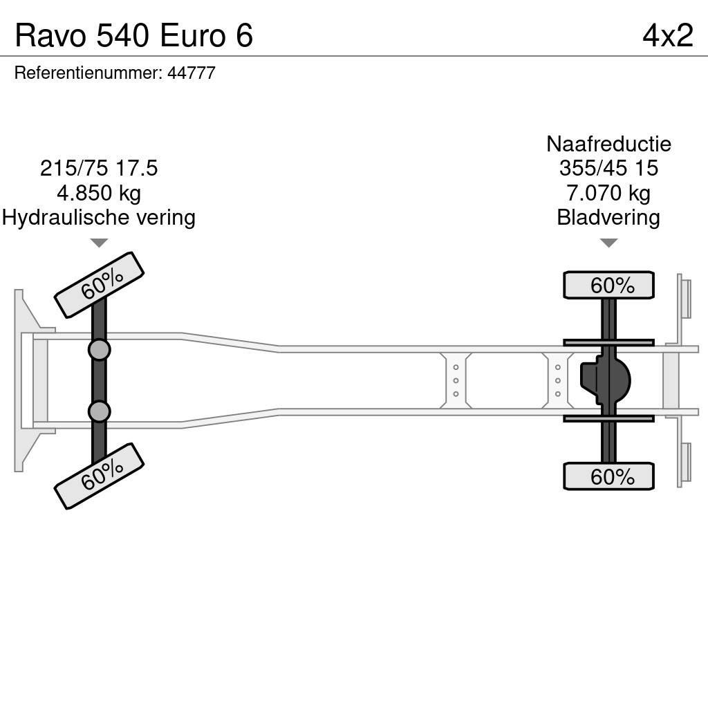 Ravo 540 Euro 6 Utcaseprő teherautók