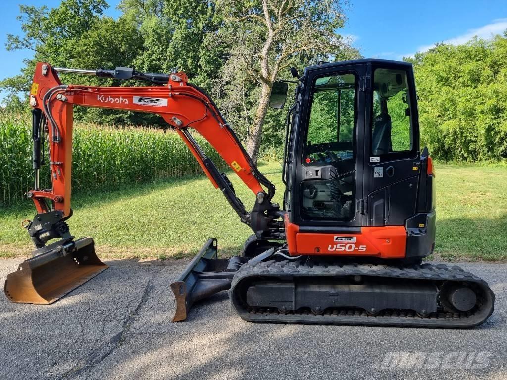 Kubota U 50-5 Mini kotrók < 7t