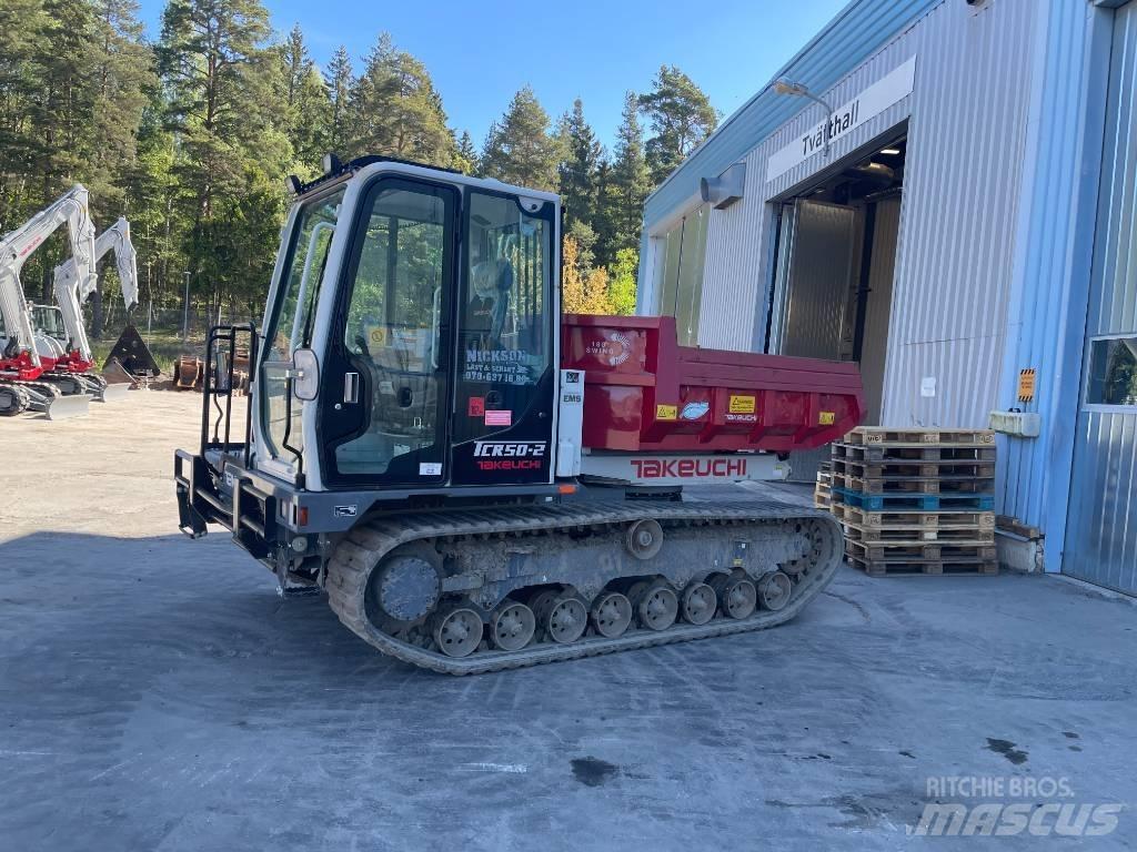 Takeuchi TCR 50-2 Lánctalpas dömperek