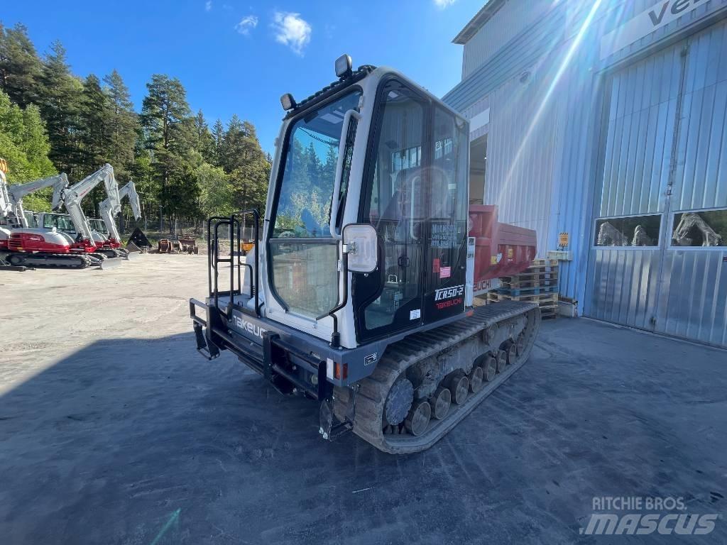Takeuchi TCR 50-2 Lánctalpas dömperek