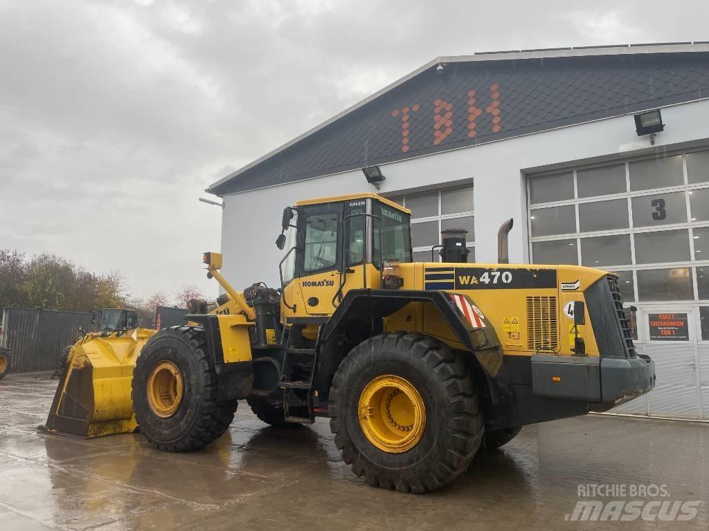 Komatsu WA 470-5H Gumikerekes homlokrakodók