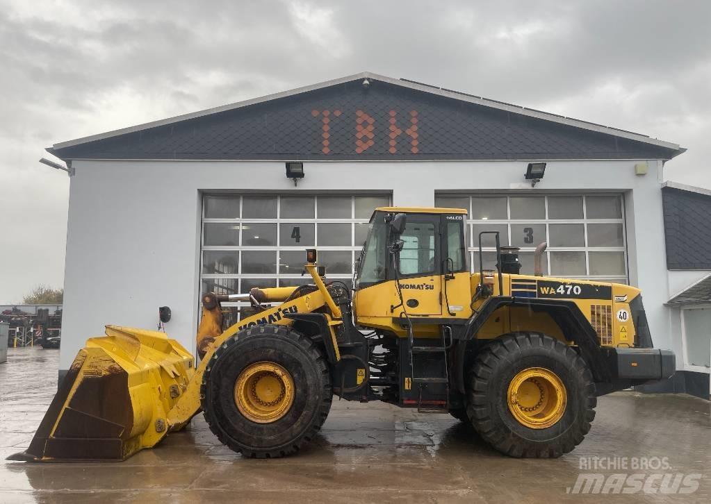Komatsu WA 470-5H Gumikerekes homlokrakodók
