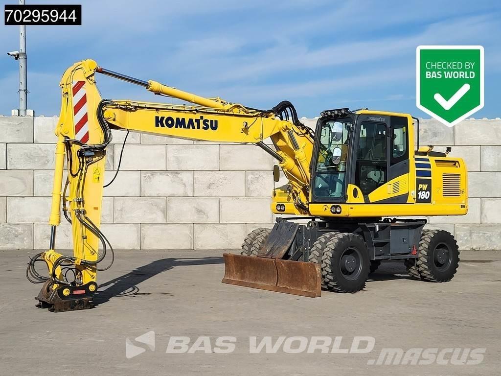 Komatsu PW180 -11 Gumikerekes kotrók